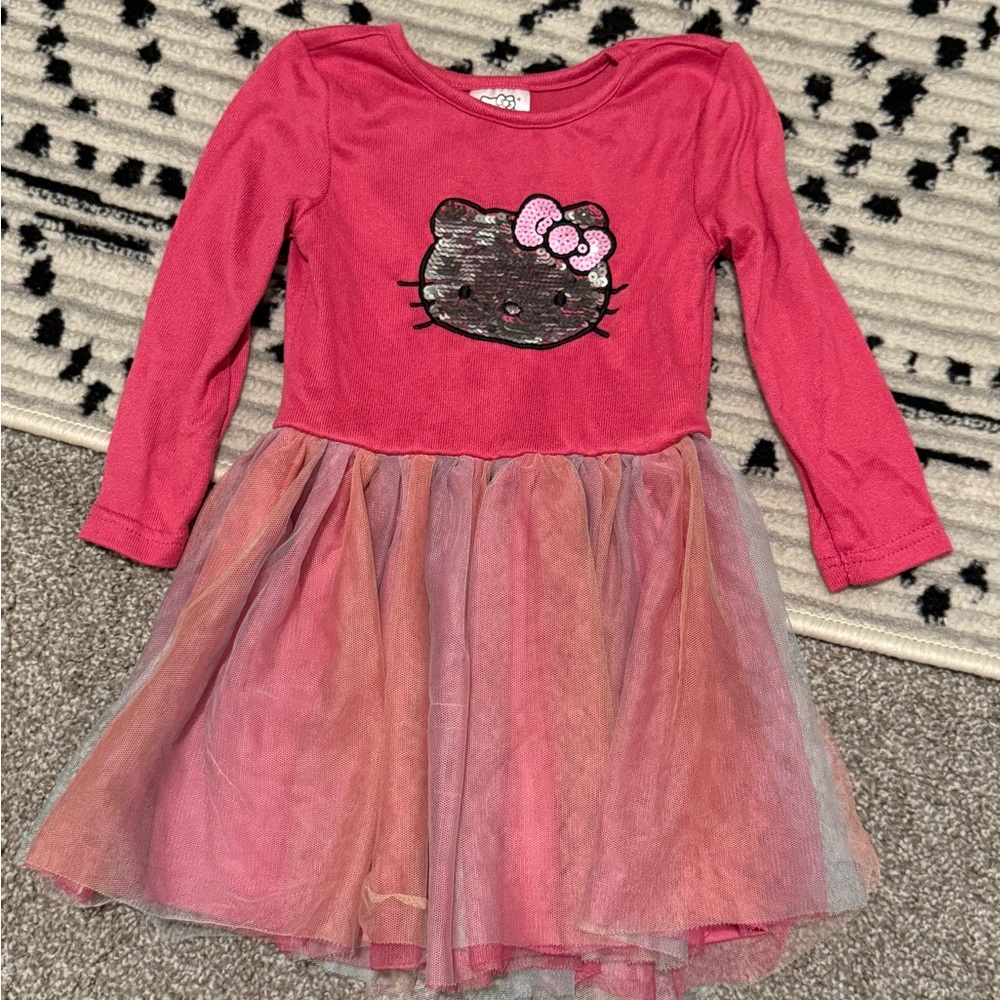 Hello Kitty Pink Sequin Dress